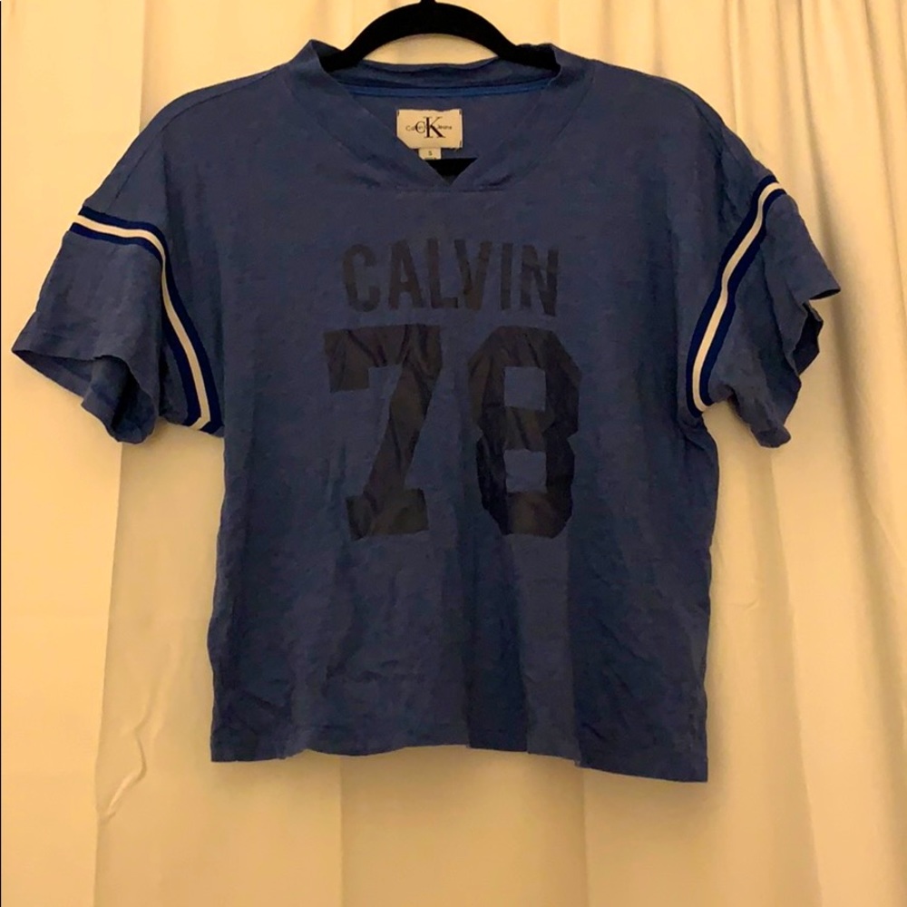 Calvin Klein jersey style T-shirt